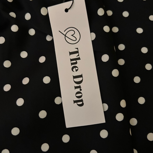The Drop Dresses & Skirts - The Drop Women's Black Polka Dot Skirt
